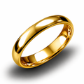 Anillo de Compromiso Alianza en Oro 18K