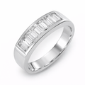 Anillo de Compromiso en Oro Blanco 18K