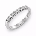 Anillo de Compromiso en Oro Blanco 18K