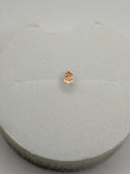 Piercing de nariz en oro 18k hombre