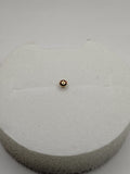 Piercing de nariz en oro 18k mujer
