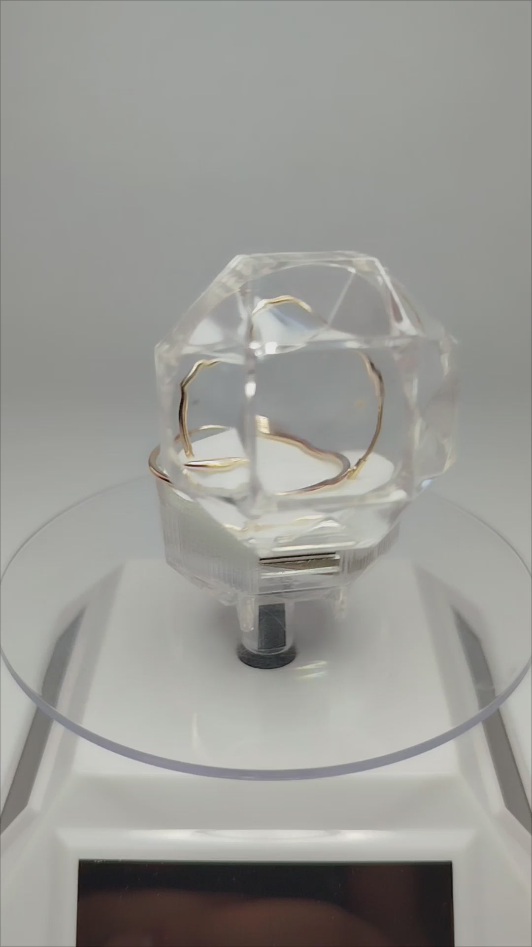 Aros tubos de oro 14k mujer