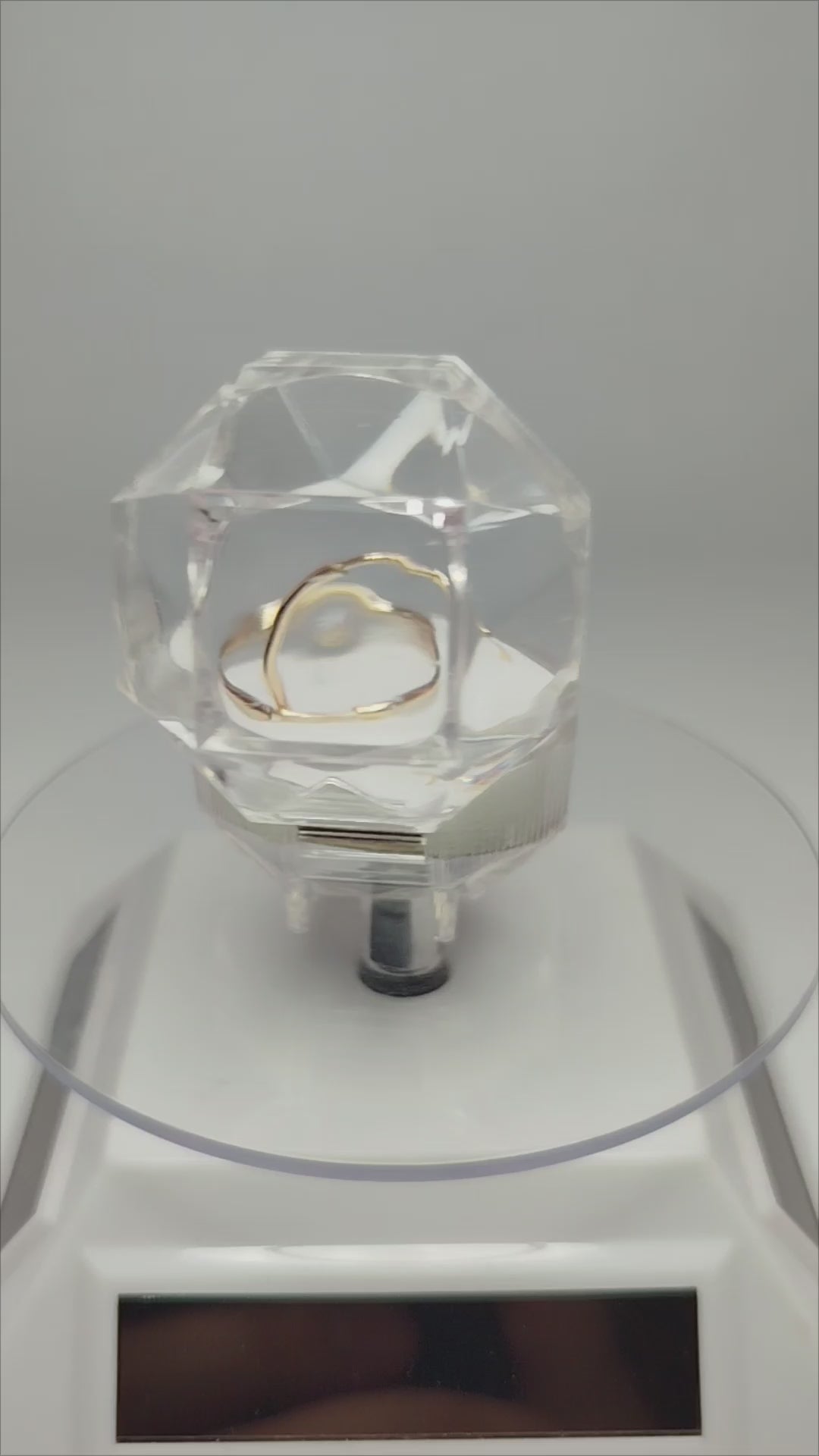 Aros tubos de oro 14k mujer