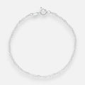 Pulsera Corazones Entrelazados plata 925