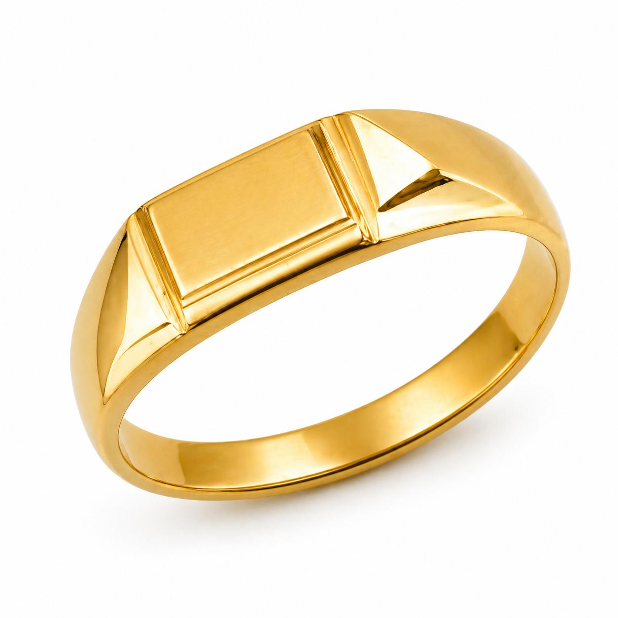 Anillo Sello Oro 18K