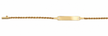 Pulsera Oro 18K Identificación Turbillón