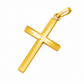 Colgante Cruz Oro 18K