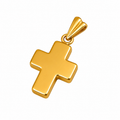 Colgante Cruz Oro 18K