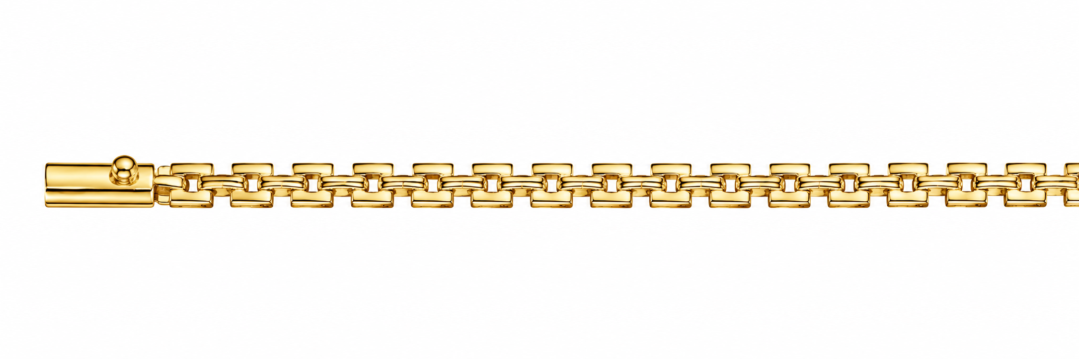Pulsera Oro 18K Teka con Diseño Grabado