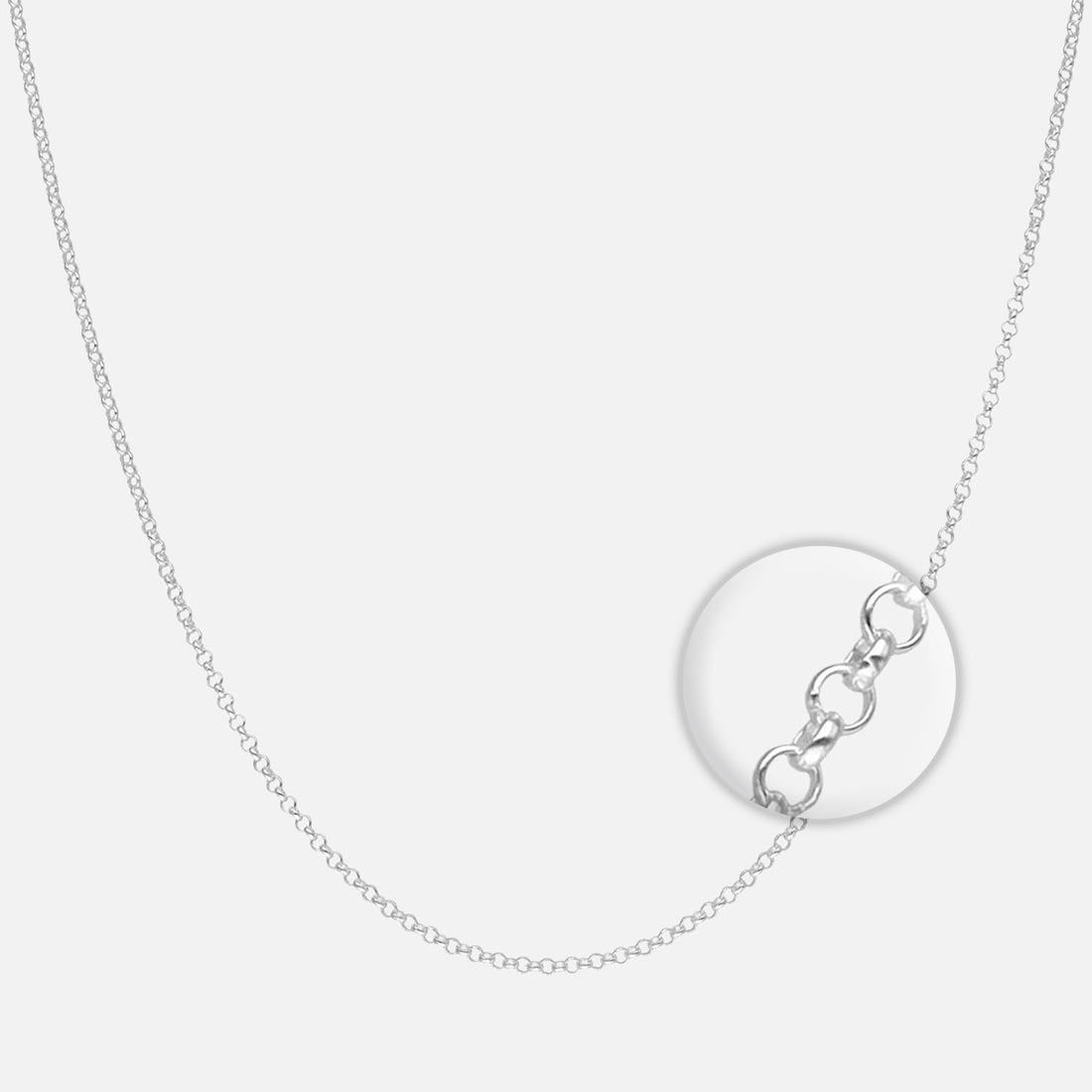 Cadena Rolo plata 925