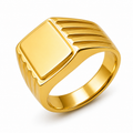 Anillo Sello Oro 18K