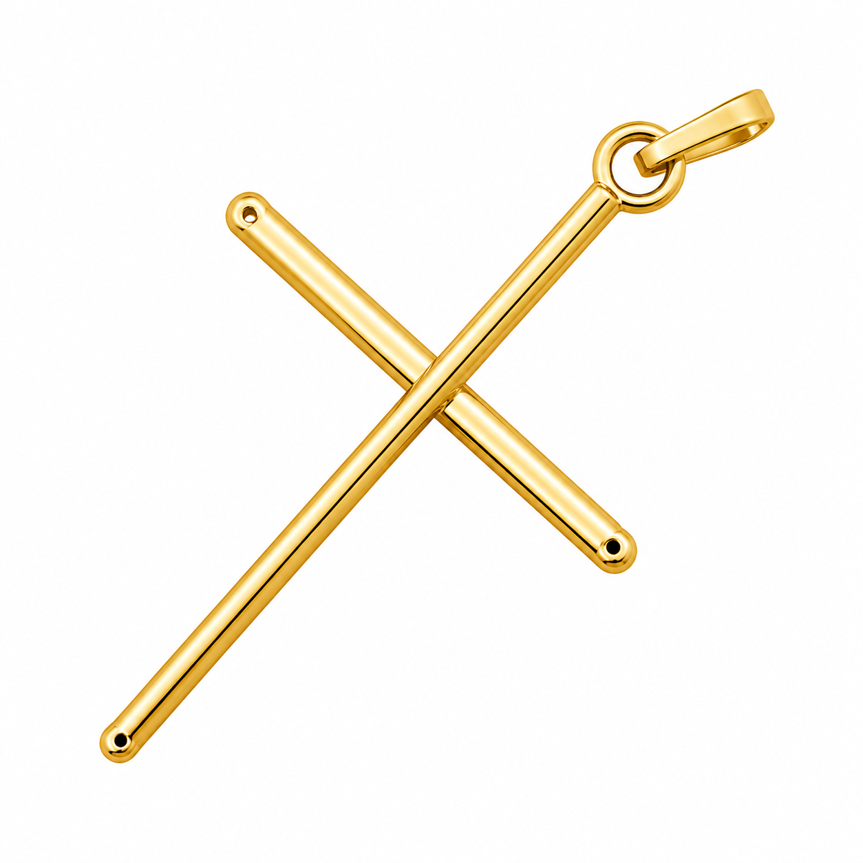 Colgante Cruz Oro 18K