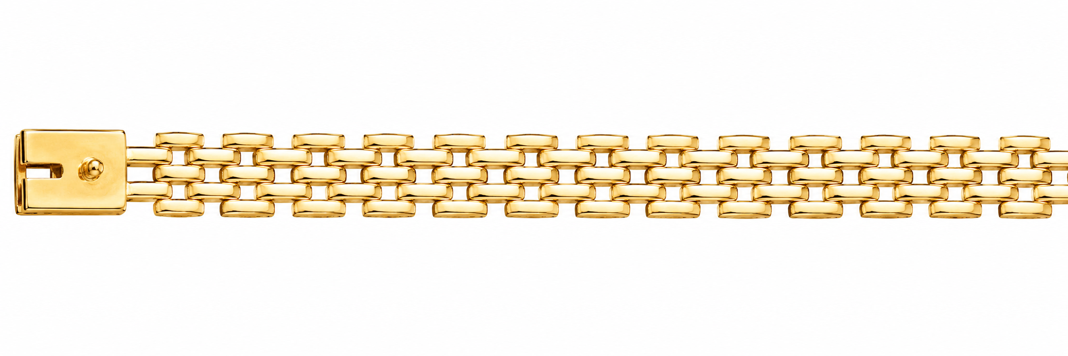 Pulsera Oro 18K Panter Cuádruple