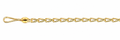 Collar Oro 18K Eslabón Doblado
