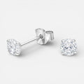 Aros plata 925 con circón 4mm