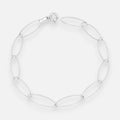 Pulsera Óvalos Entrelazados plata 925