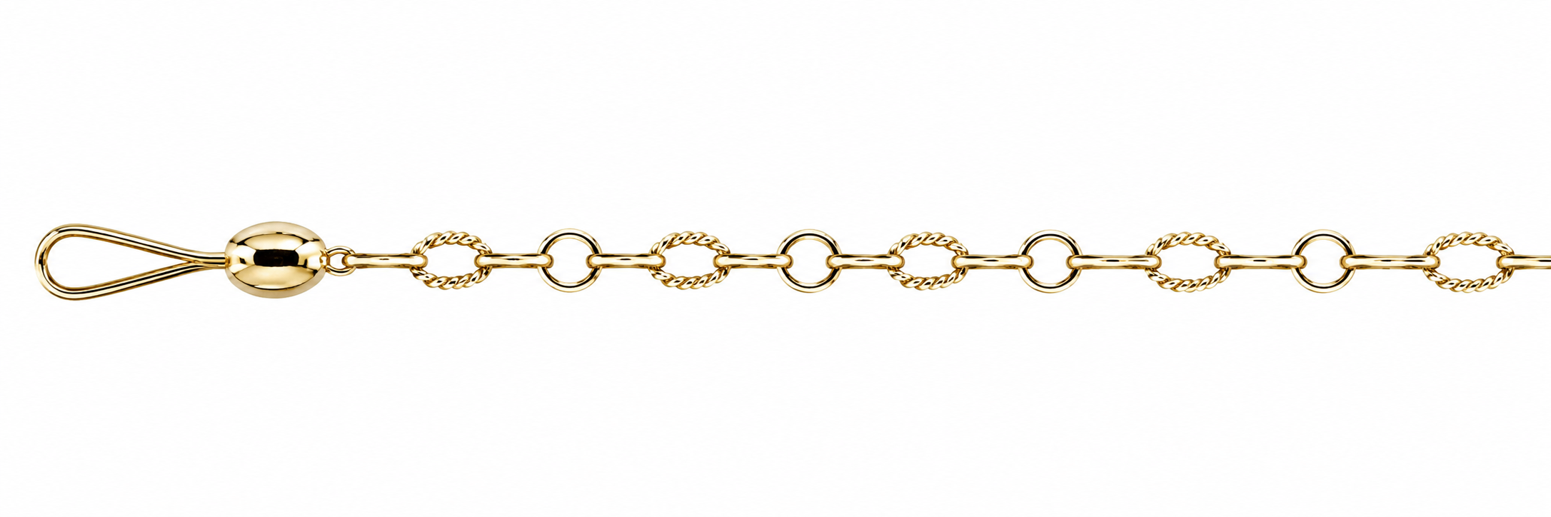 Collar Oro 18K Eslabón Verónica