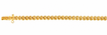 Pulsera Oro 18K Turbillón Doble