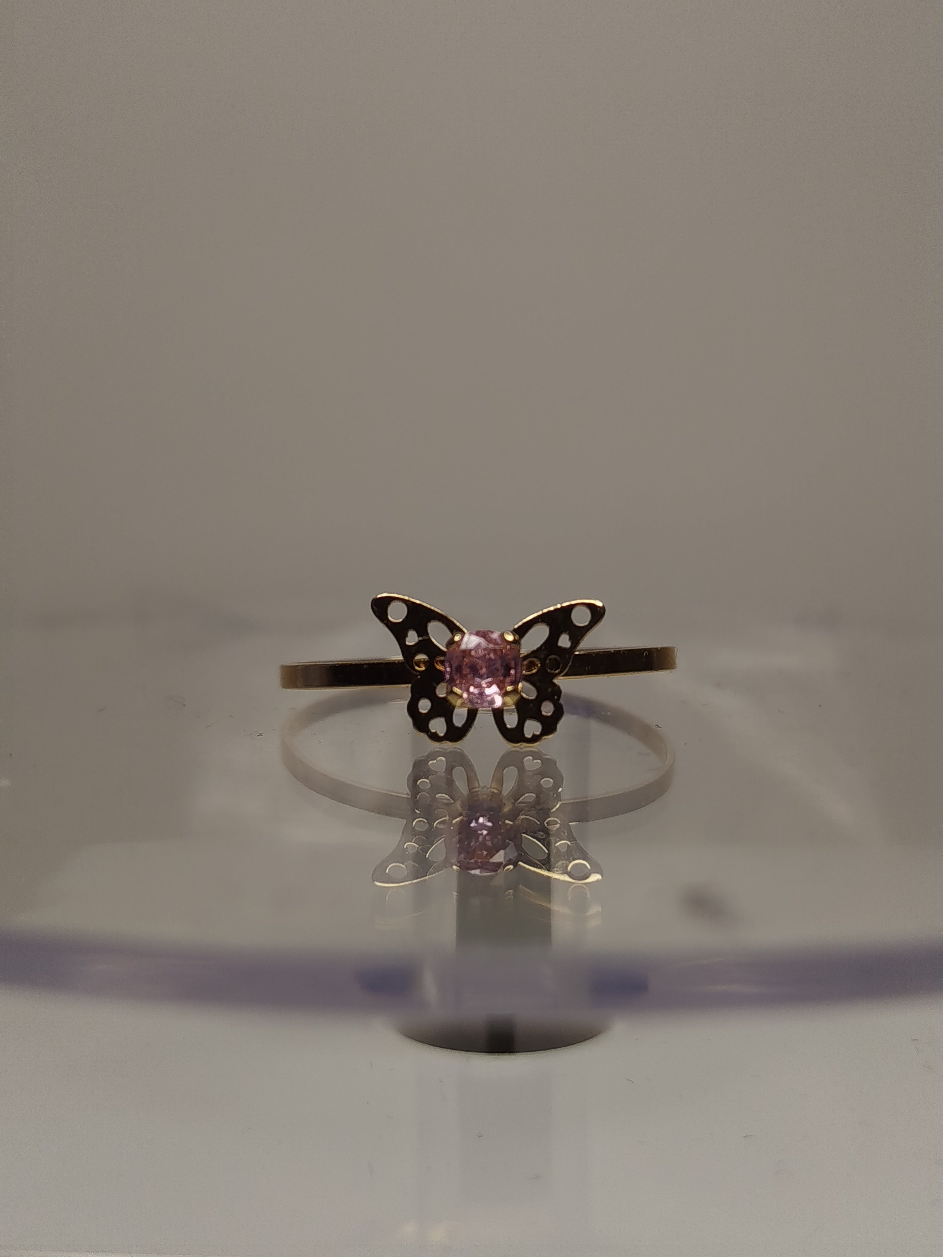 Anillo mariposa oro 18k