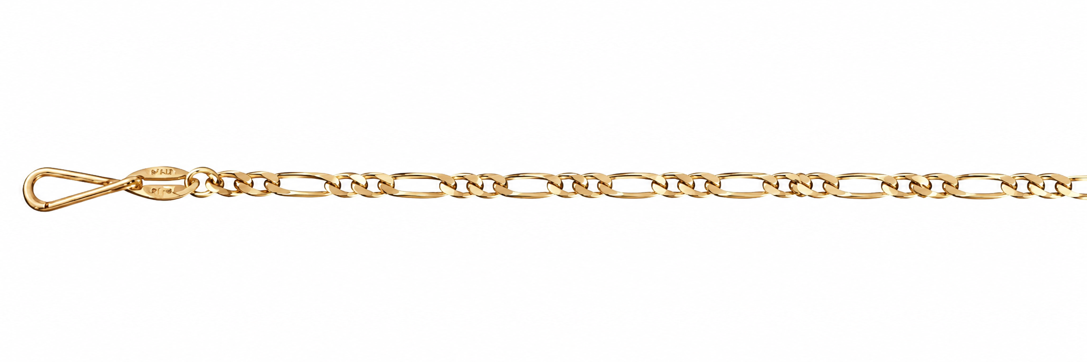 Pulsera Oro 18K Eslabón Cartier 3x1
