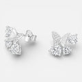Aros mariposa plata 925 trilogía