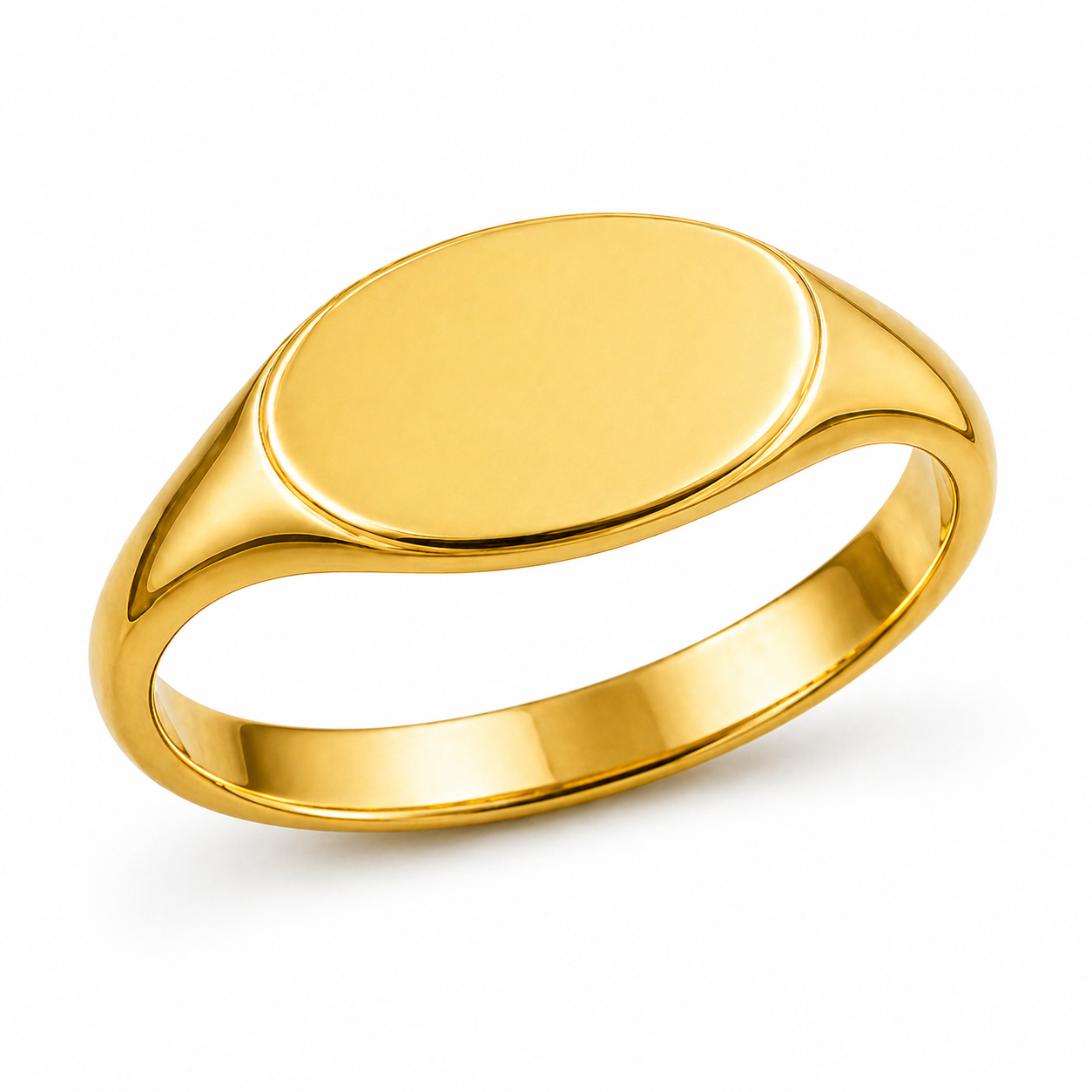Anillo Sello Oro 18K