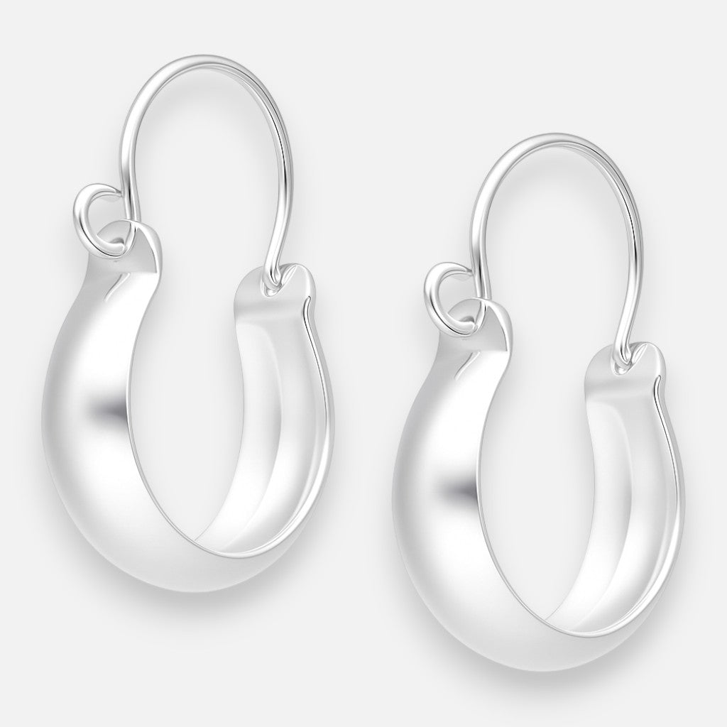 Argolla bote plata 925 17mm