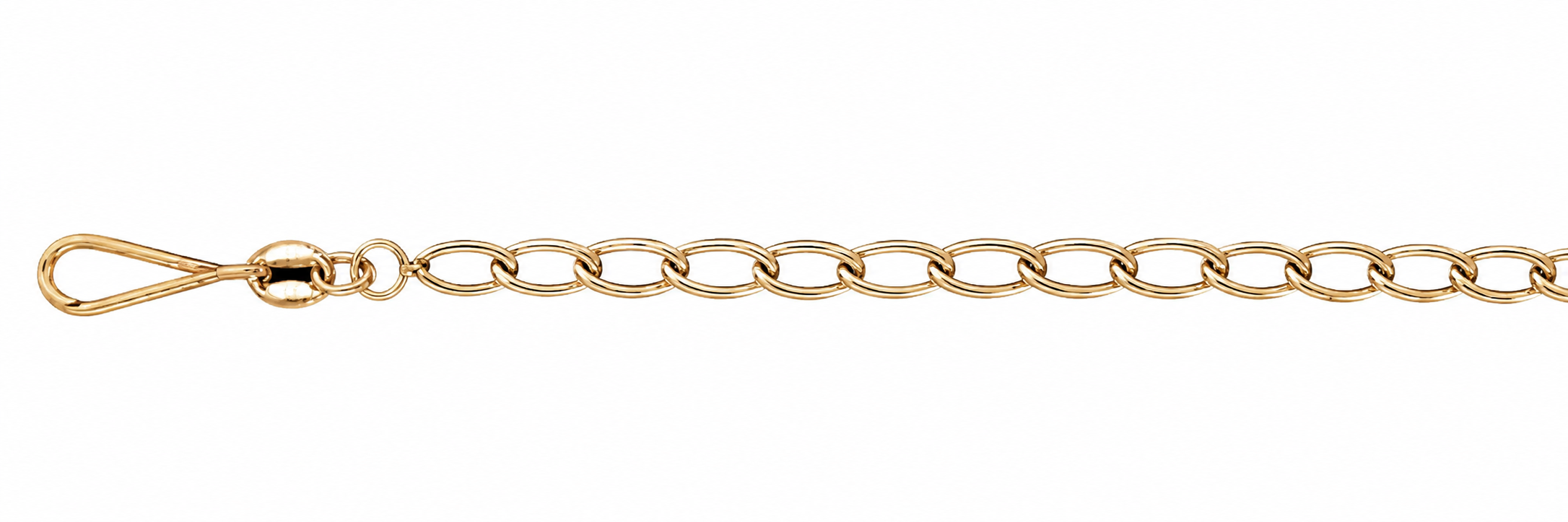 Collar Oro 18K Eslabón Largo