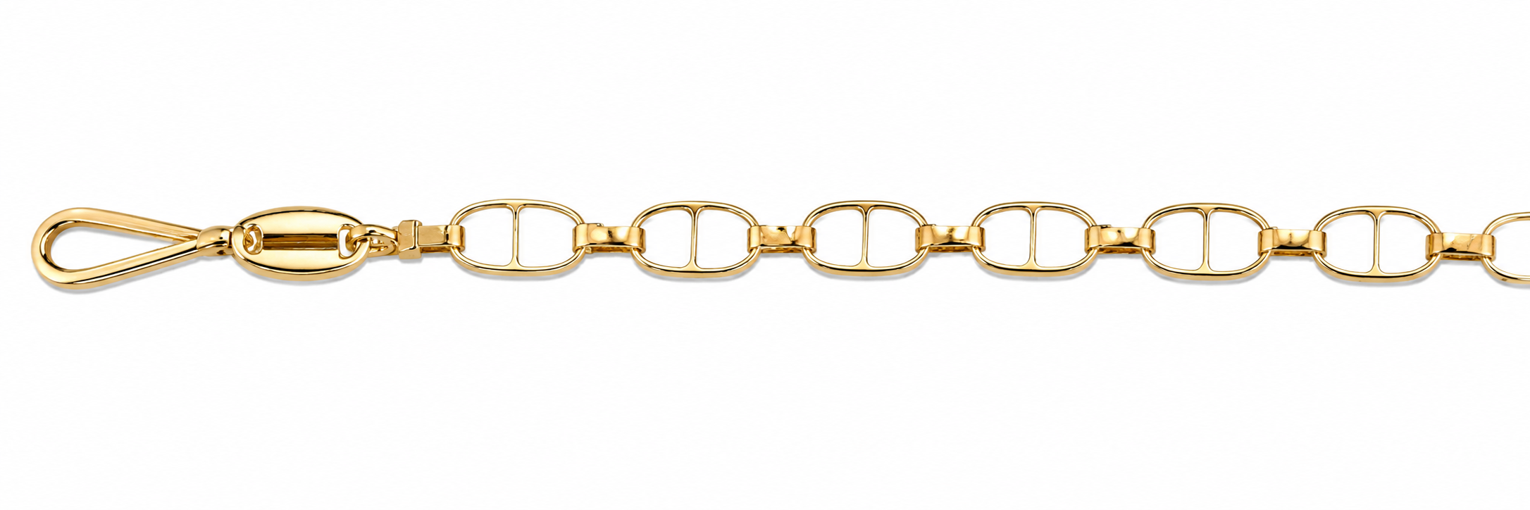 Collar Oro 18K Eslabón Doble