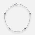 Pulsera Turbillon Esferas plata 925