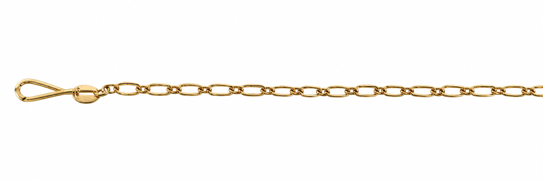 Collar Oro 18K Eslabón Cartier 1x1