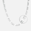Cadena Cartier Martillada plata 925