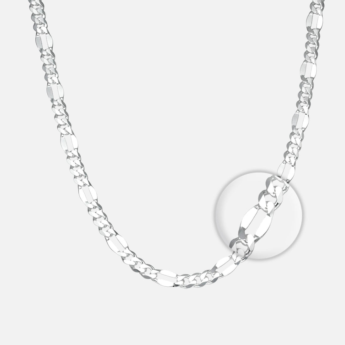 Cadena Cartier Martillada plata 925