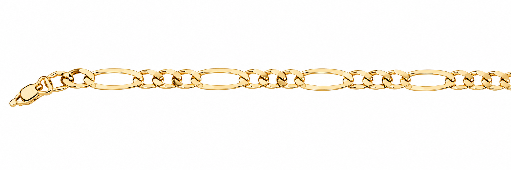 Pulsera Oro 18K Eslabón Cartier 3x1