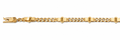 Collar Oro 18K Eslabón Perro con Hebilla