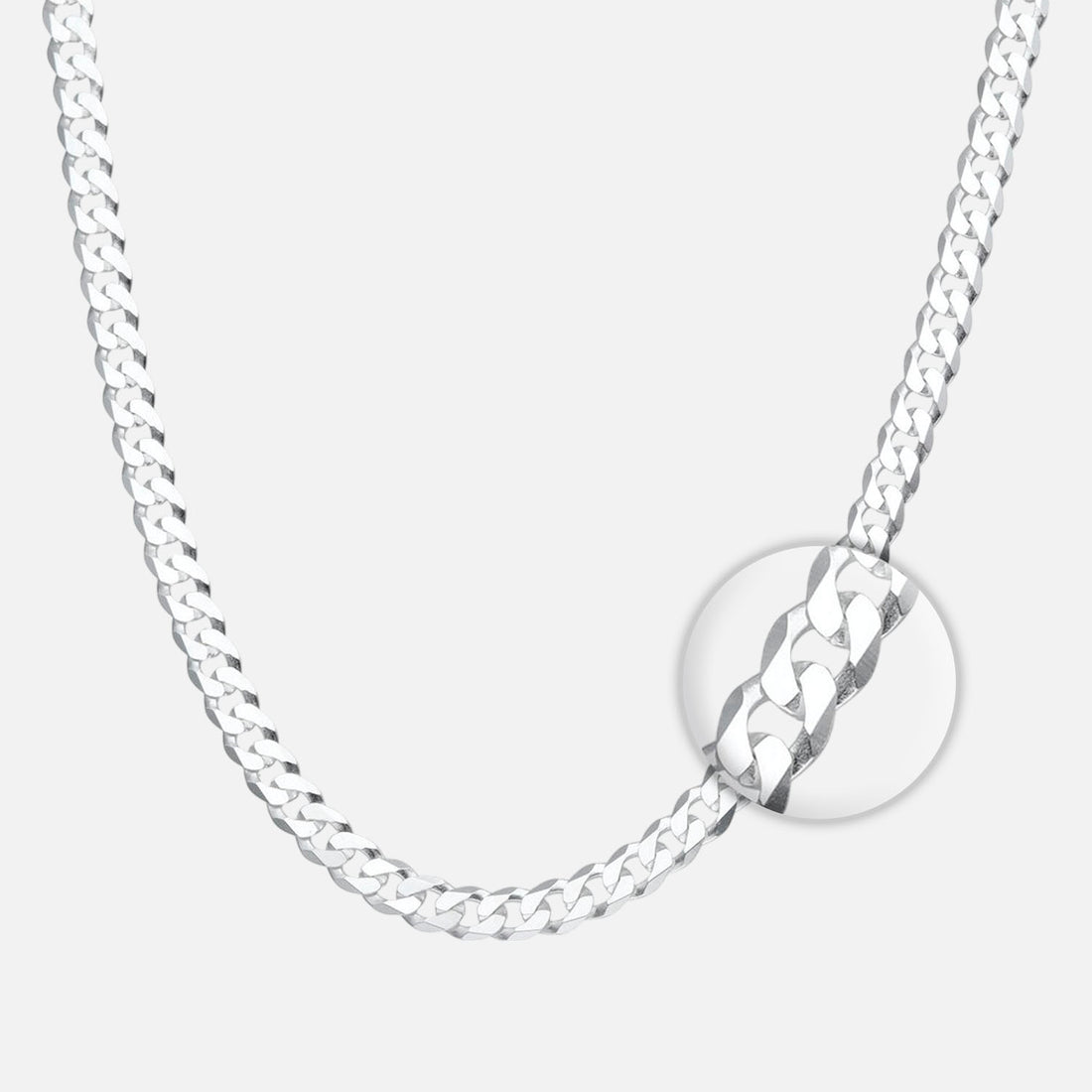 Cadena Grumet plata 925