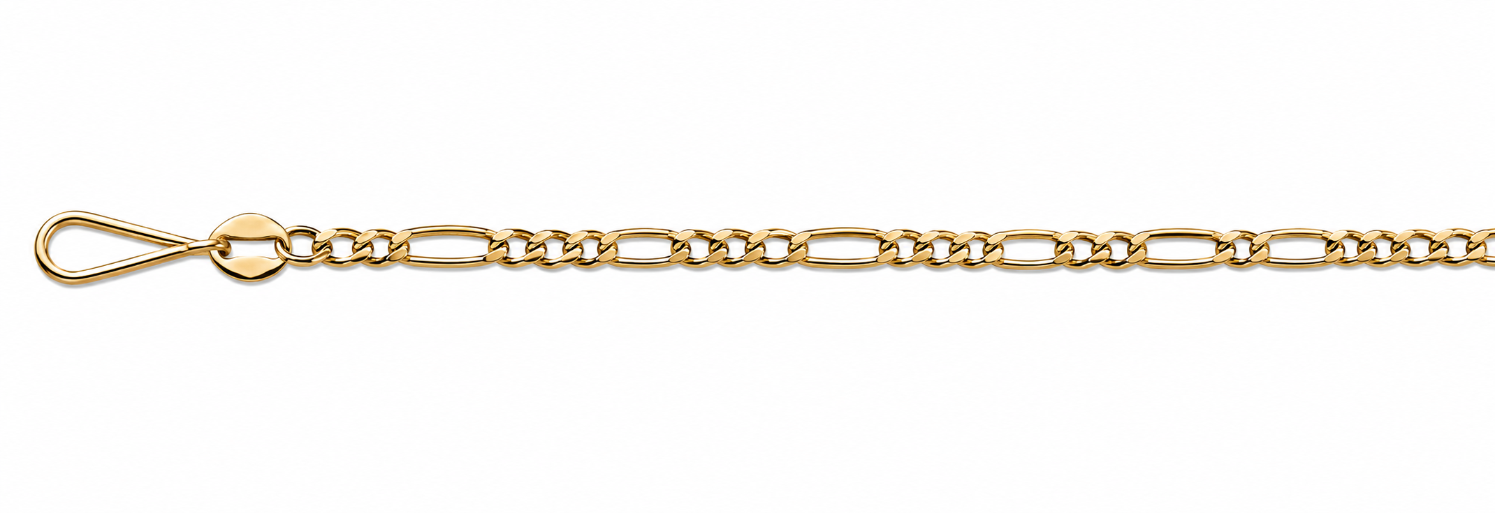 Collar Oro 18K Eslabón Cartier 3x1