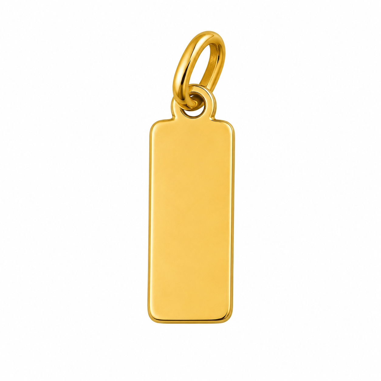 Colgante Disco Oro 18K