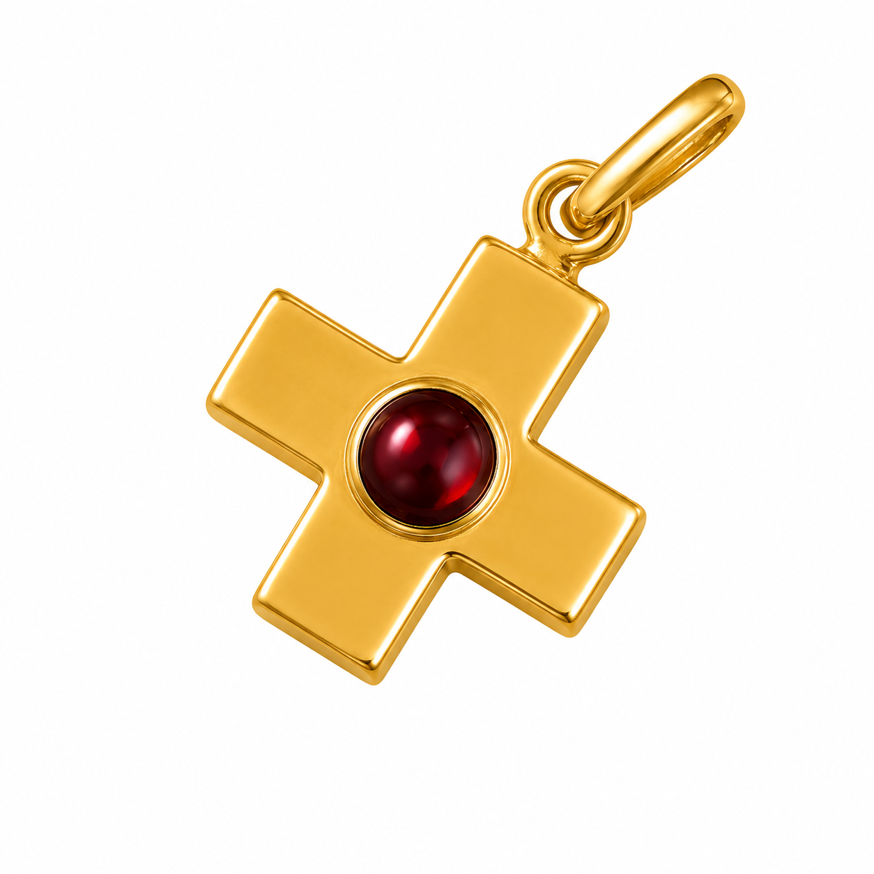 Colgante Cruz Oro 18K