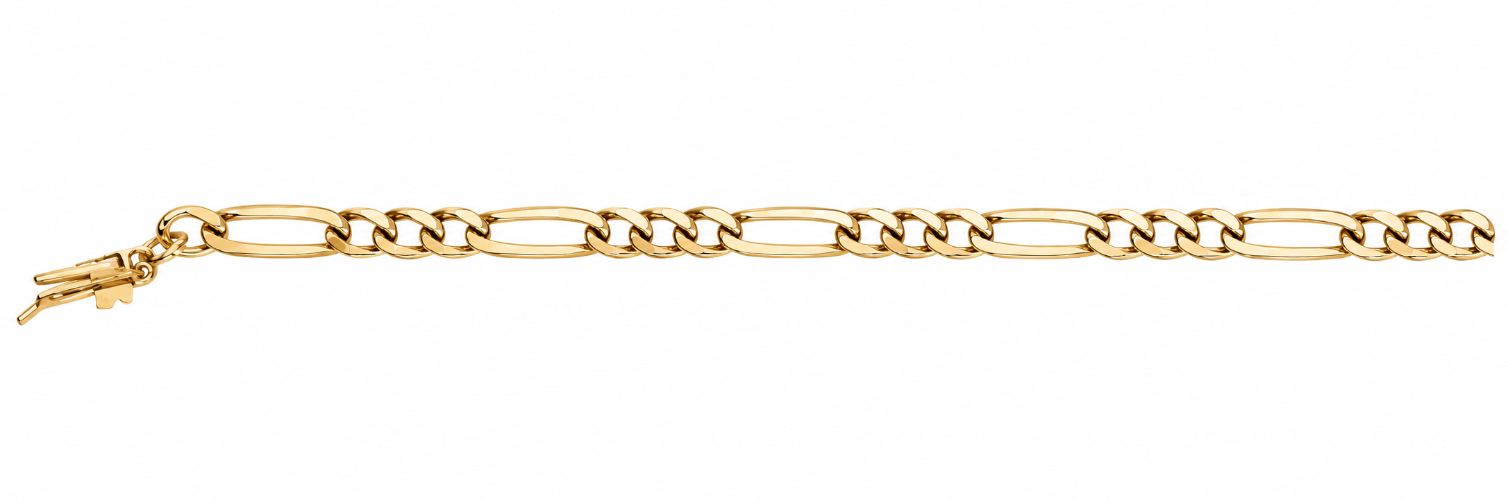 Pulsera Oro 18K Eslabón Cartier 3x1