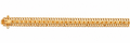 Pulsera Oro 18K Grumet Chapa con Bolitas