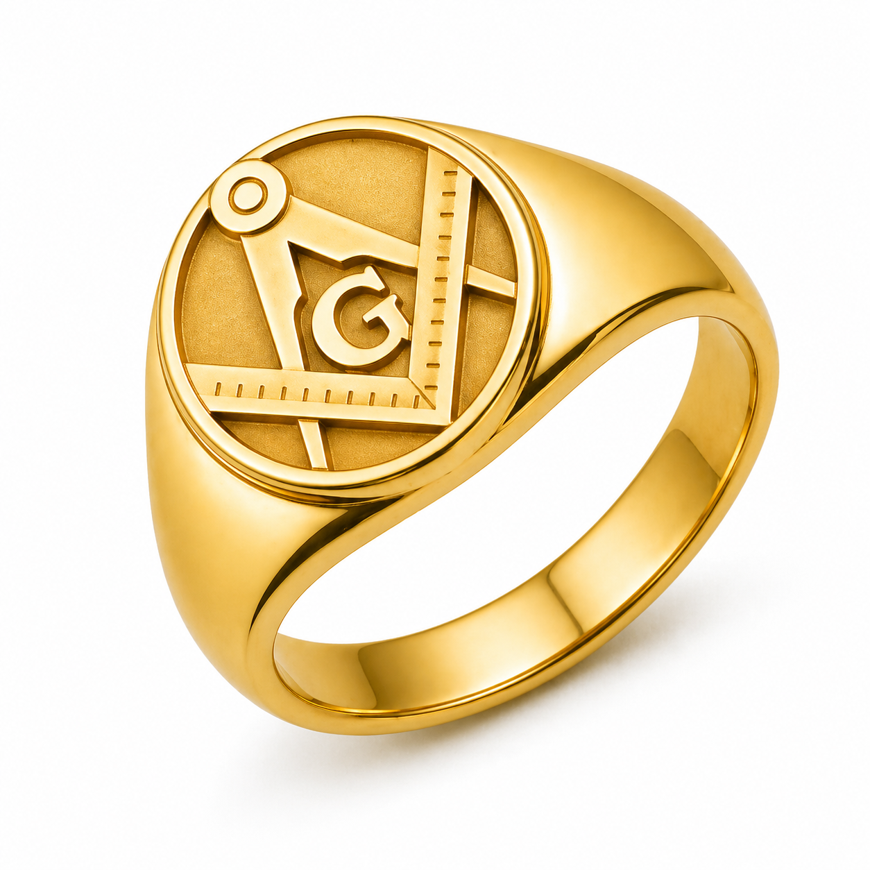 Anillo Sello Oro 18K