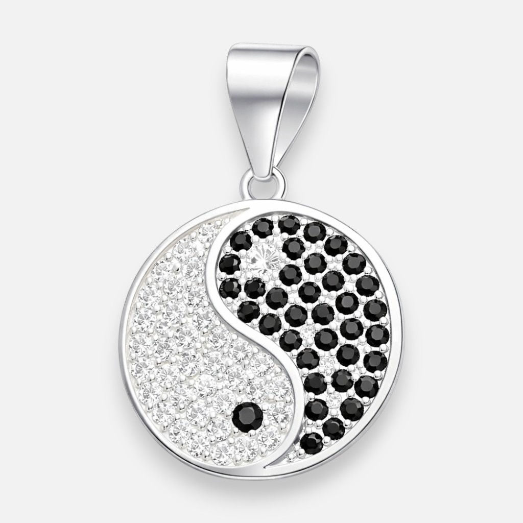 Colgante Yin Yang Circones plata 925