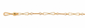 Pulsera Oro 18K Eslabón Humita con Diseño Toniquete