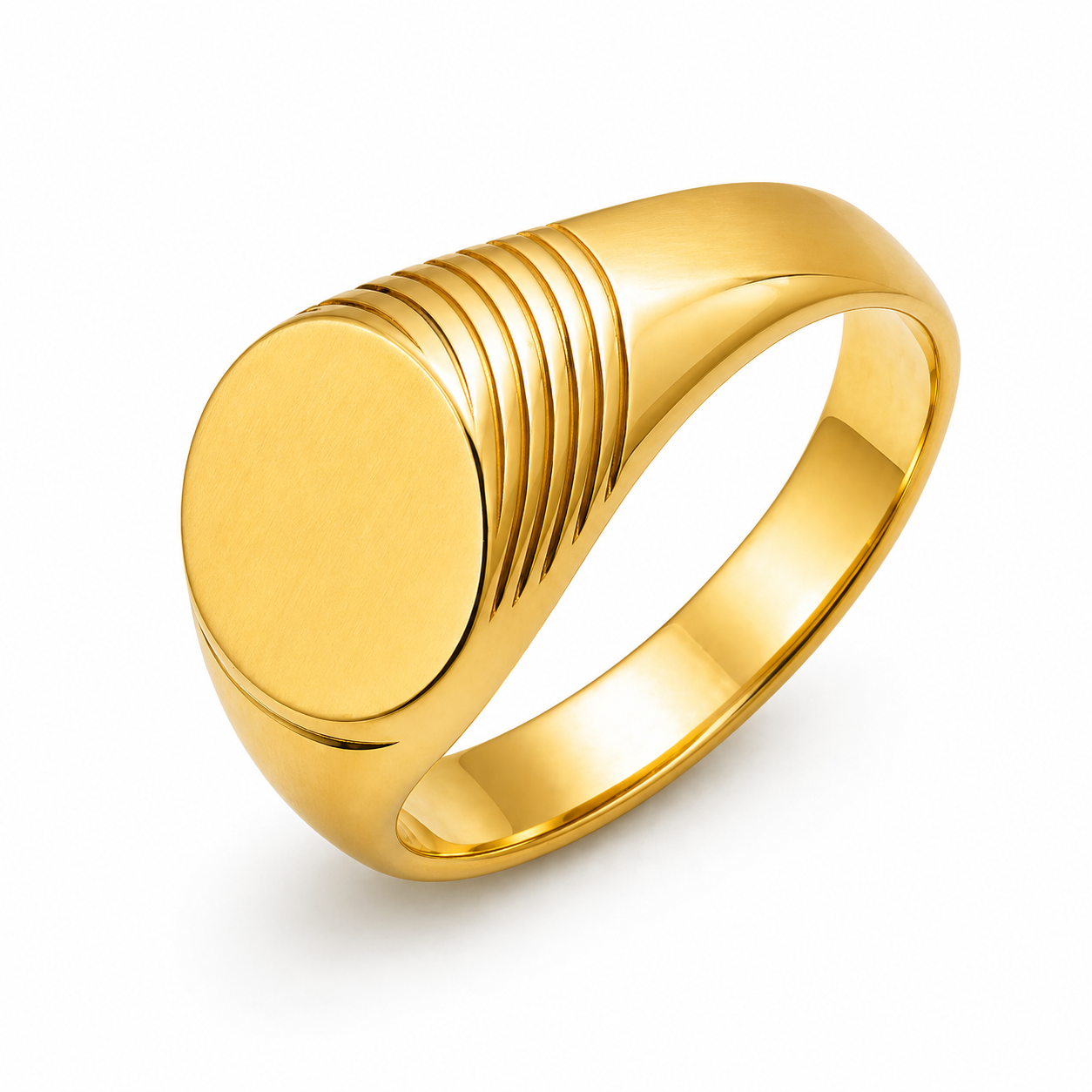Anillo Sello Oro 18K