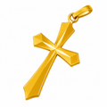 Colgante Cruz Oro 18K