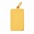 Placa Oro 18K