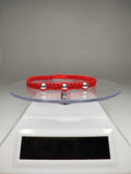 Pulsera hilo rojo con 5 balines de plata 950 ajustable hombre