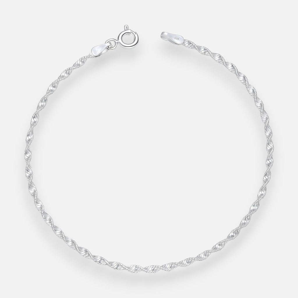 Pulsera Espiral plata 925
