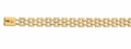 Collar Oro 18K Panter Cuádruple